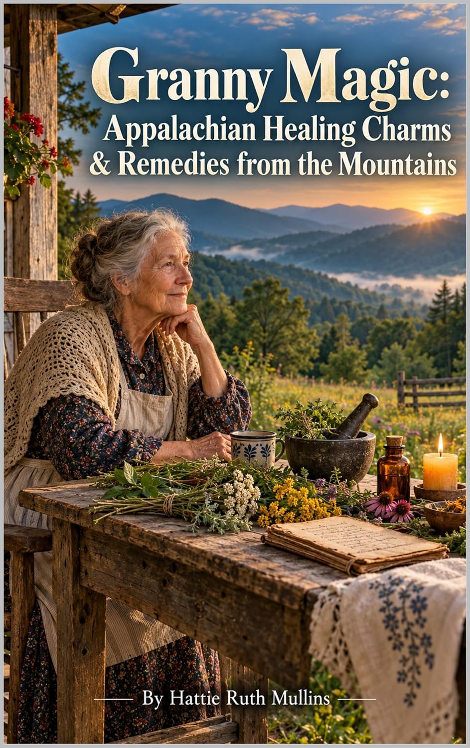 Book cover of Granny Magic: Appalachian Healing Charms & Remedies from the Mountains by Hattie Ruth Mullins