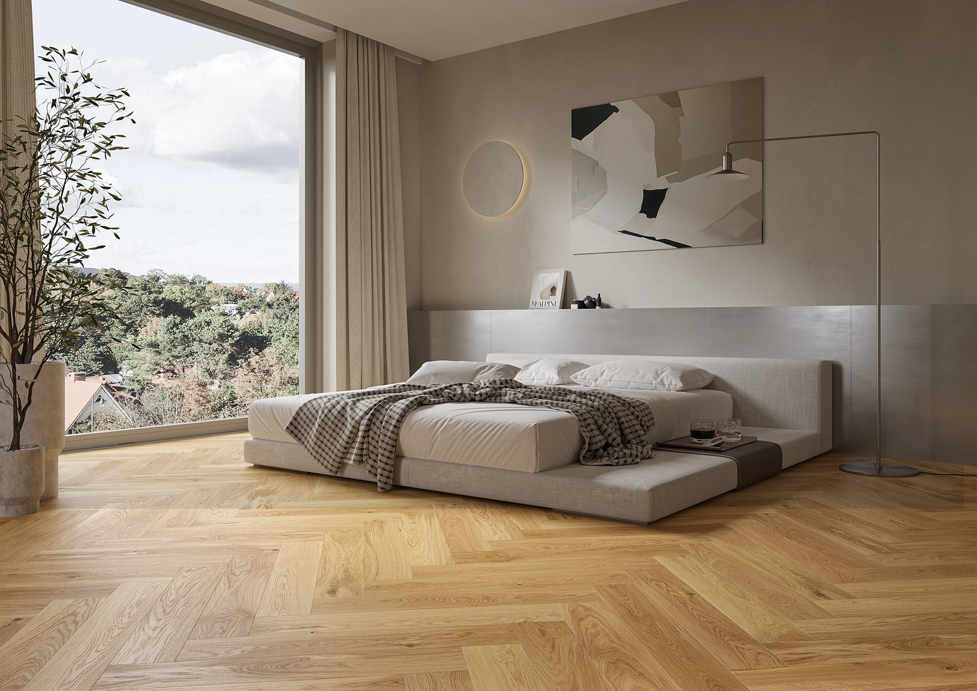 Caramel Herringbone view 4