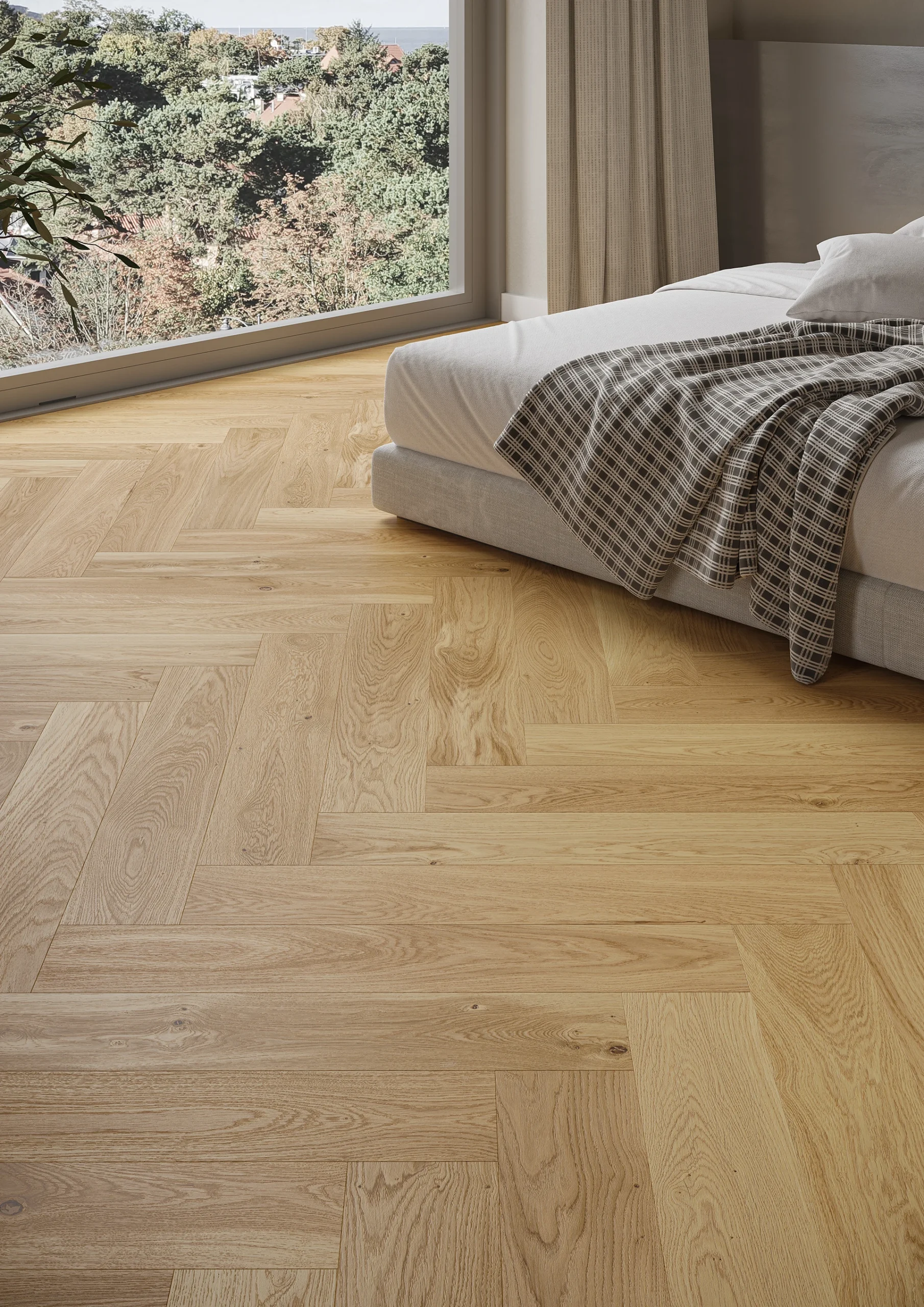 Caramel Herringbone view 2