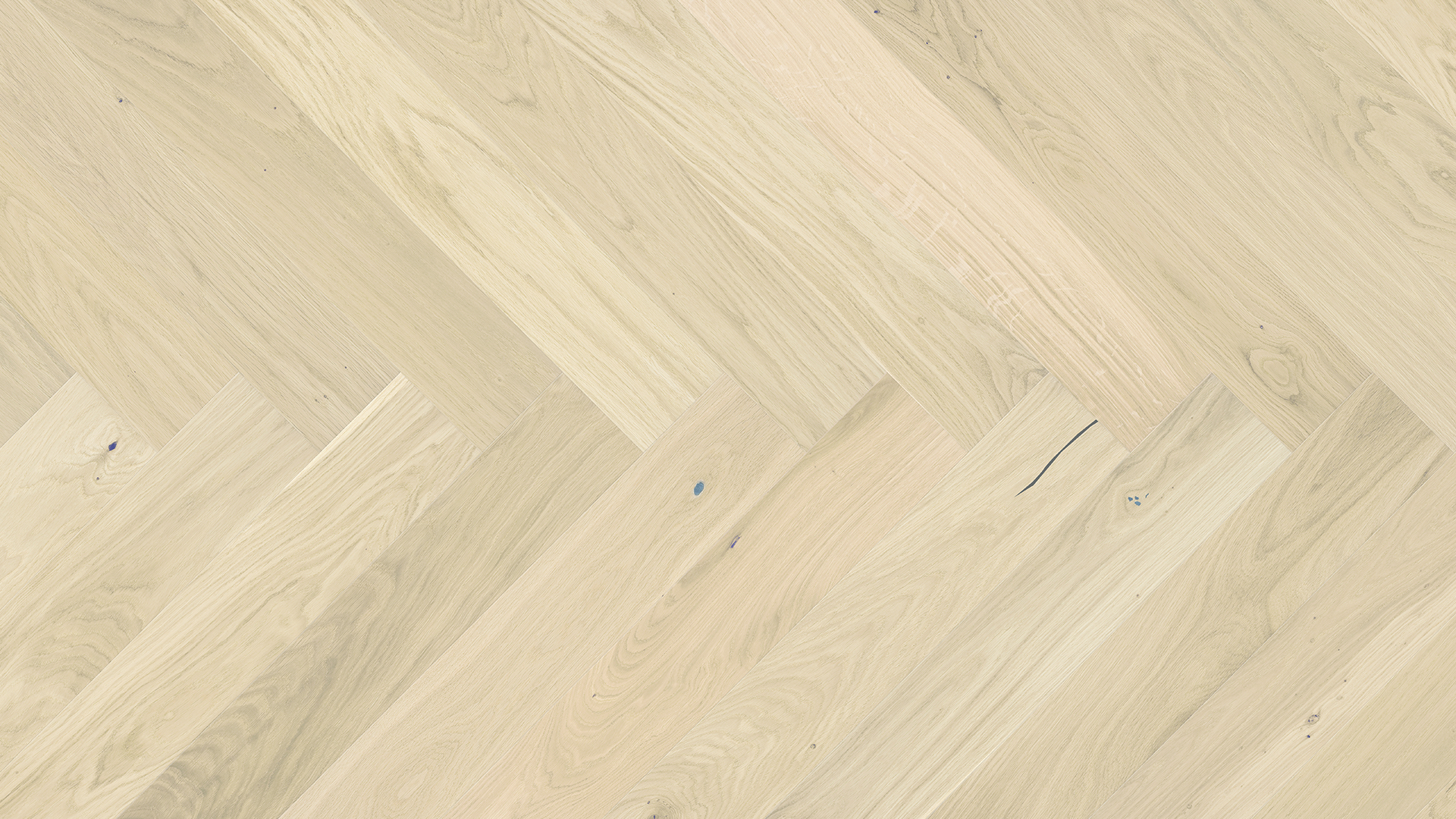 Dub BIANCO Herringbone 130 1WC000021 - Třívrstvá dřevěná podlaha zobrazenie 2