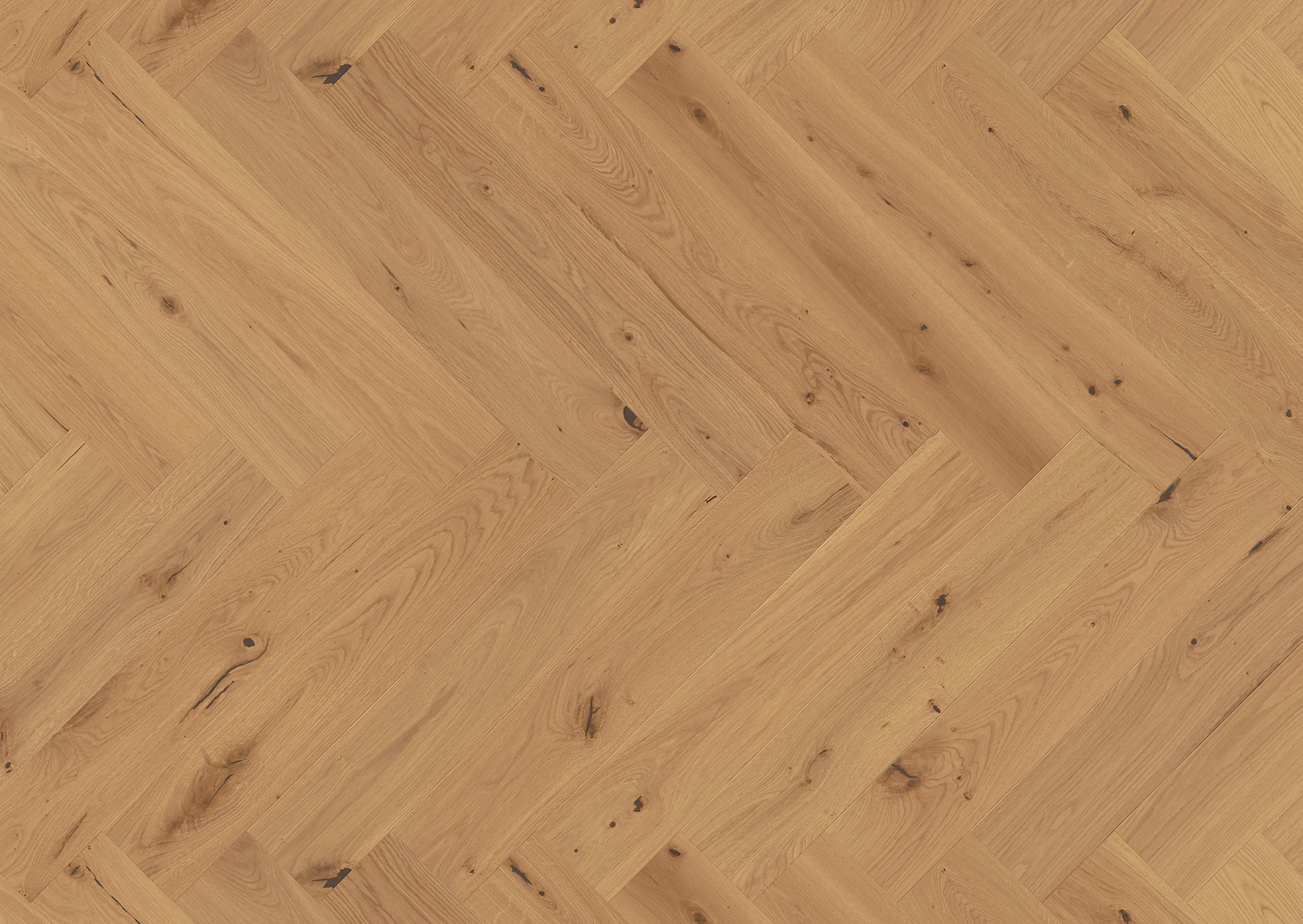 Dub TOFFEE Herringbone 130 1WC000017 - Třívrstvá dřevěná podlaha zobrazenie 4