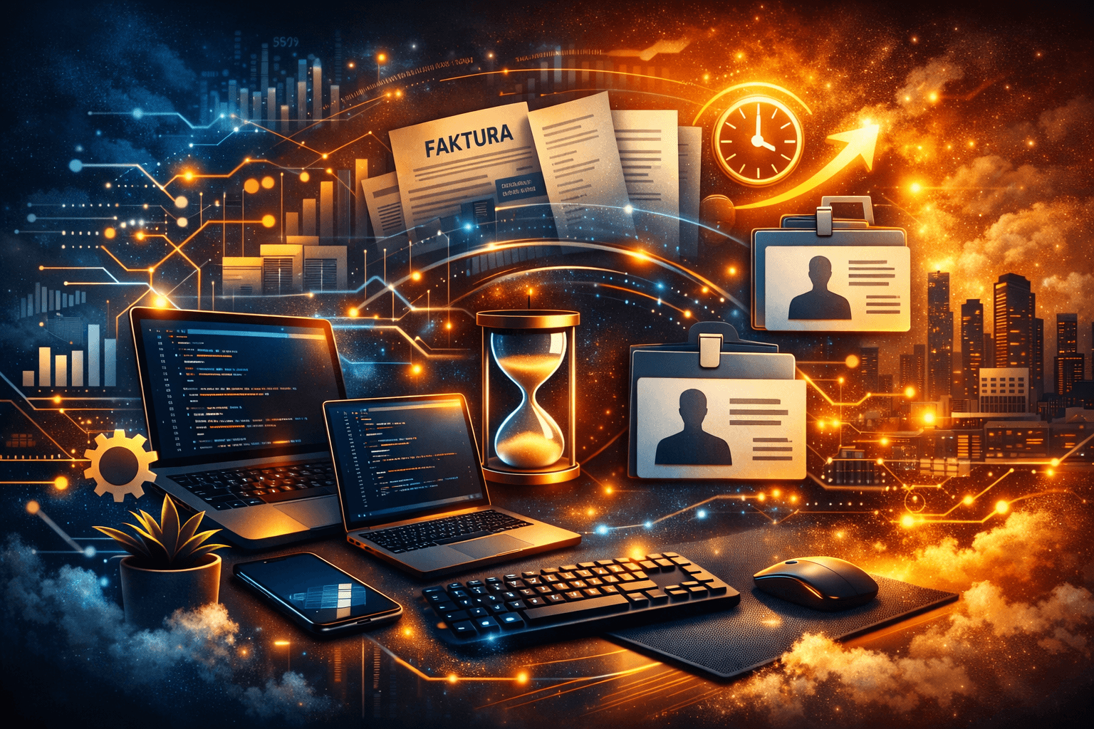 Počítače, dokumenty a přesýpací hodiny v digitálním prostředí – téma švarcsystému u programátorů
