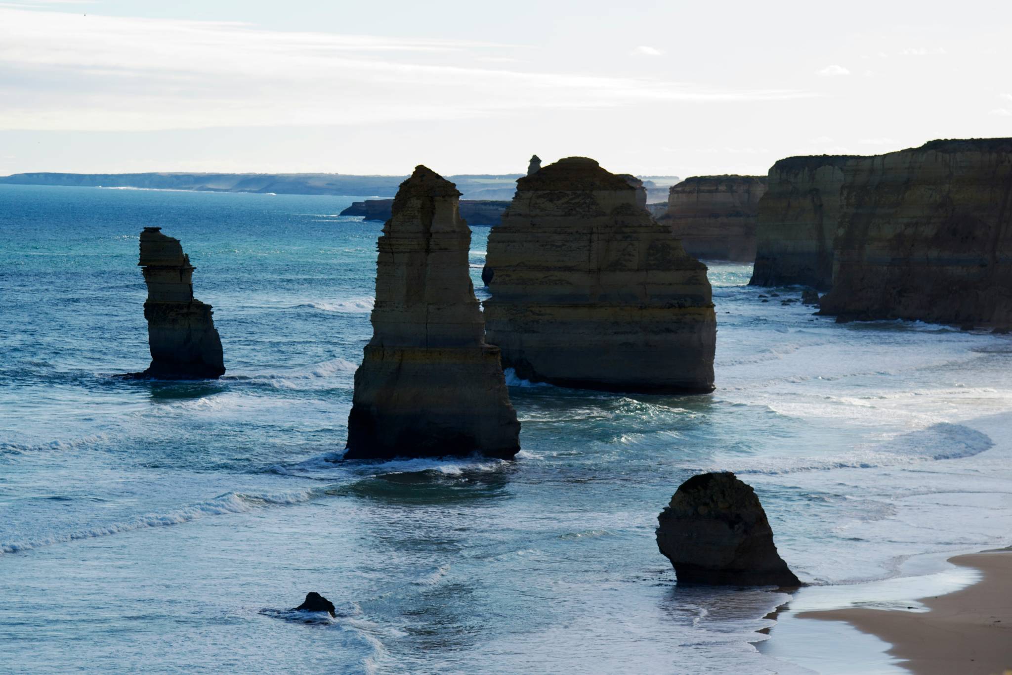 Twelve apostles from the lookout