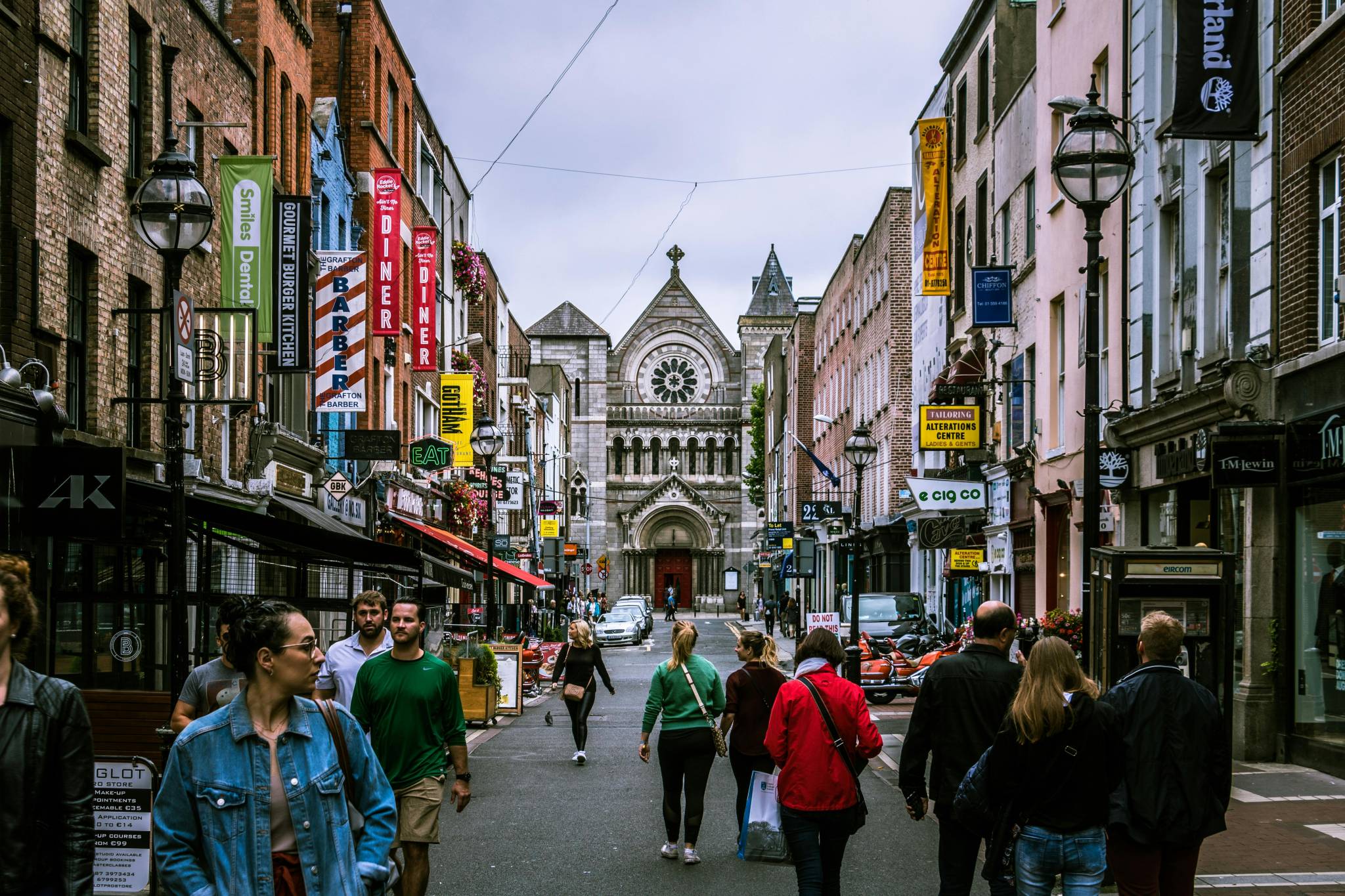 Dublin is very popular with tourists