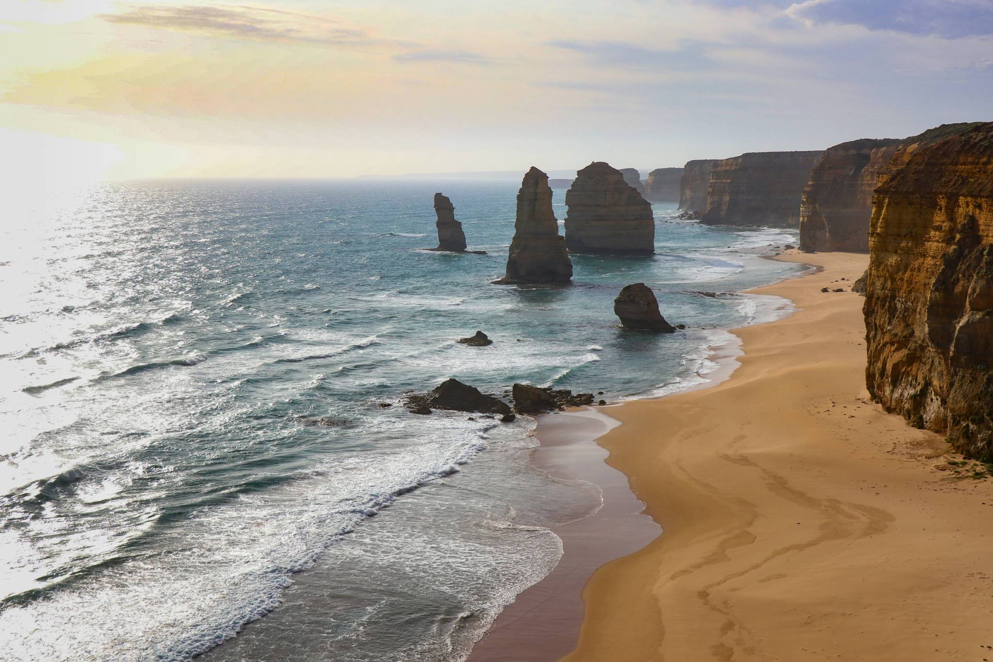 The 12 Apostles are iconic scenes of Victoria