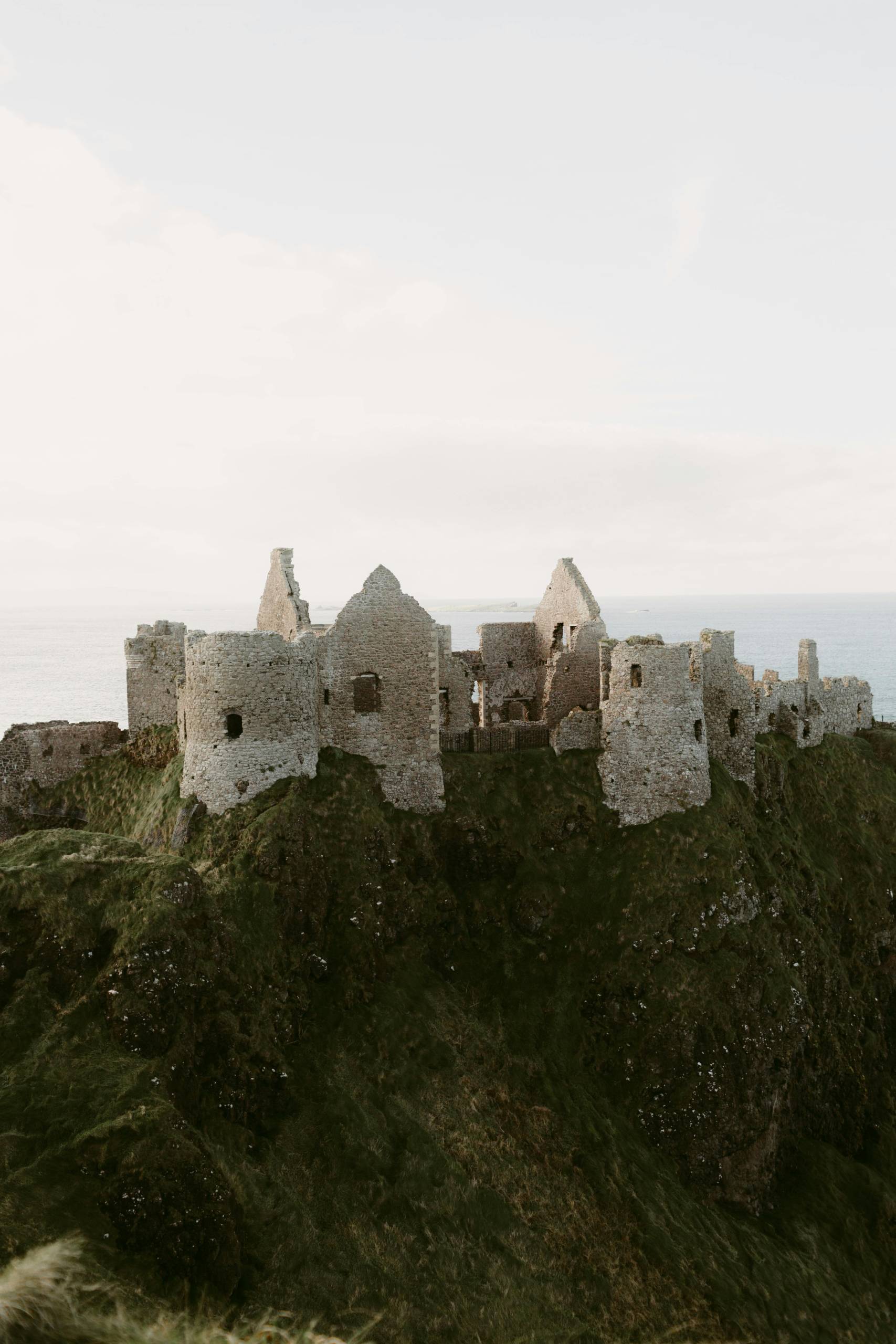Dunluce Castle is on the North Coast of Northern Ireland