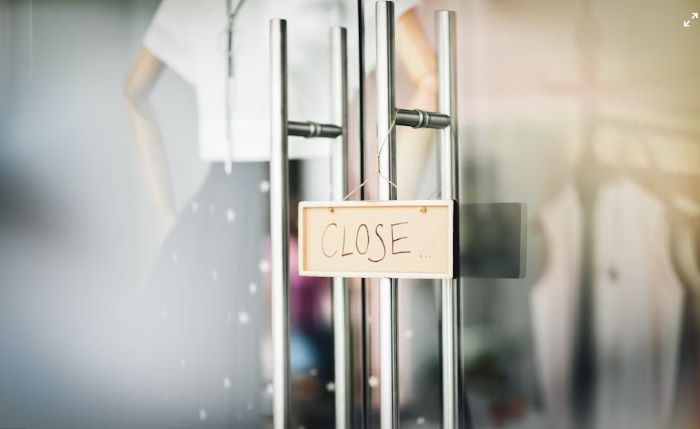 Businesses close early in Australia.