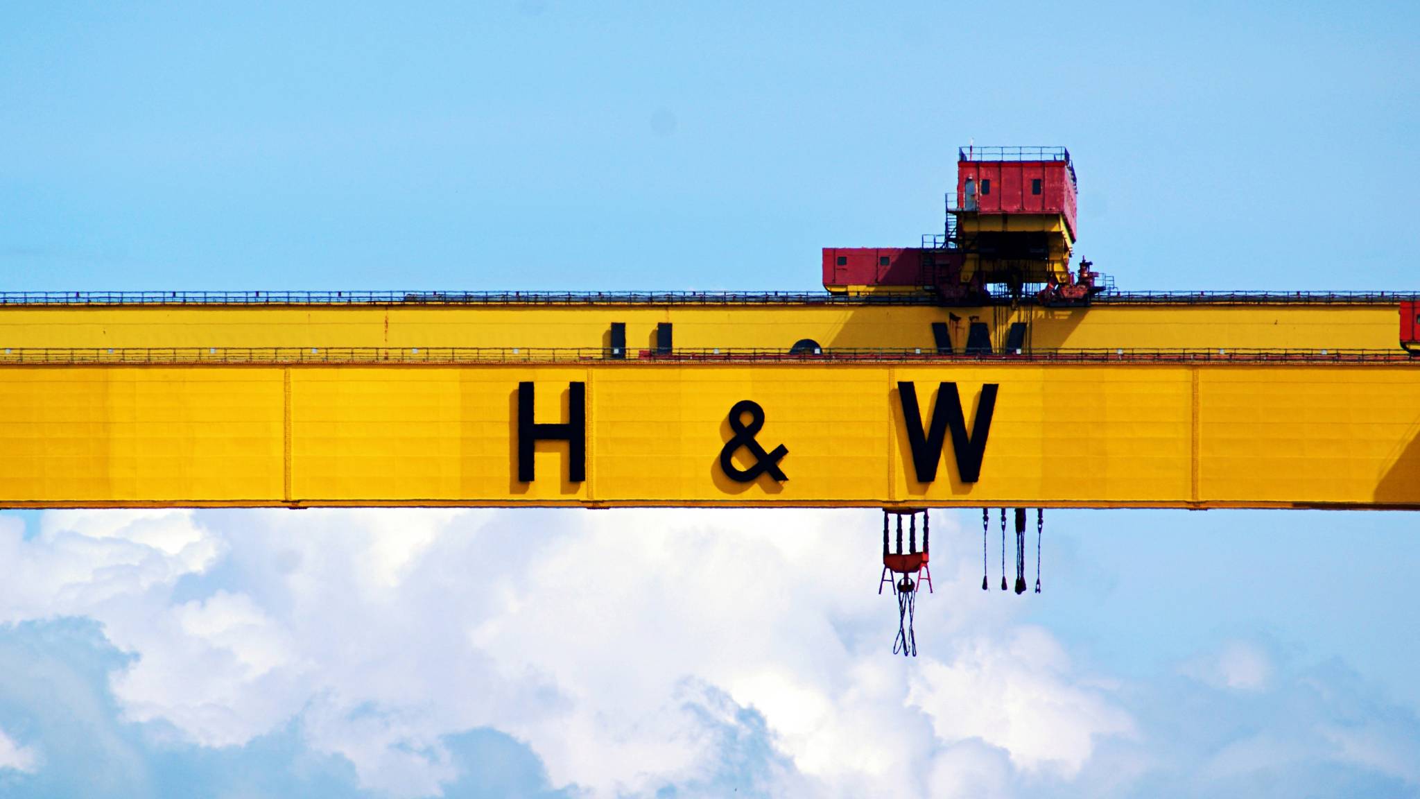 Harland & Wolff are an iconic image of Northern Ireland