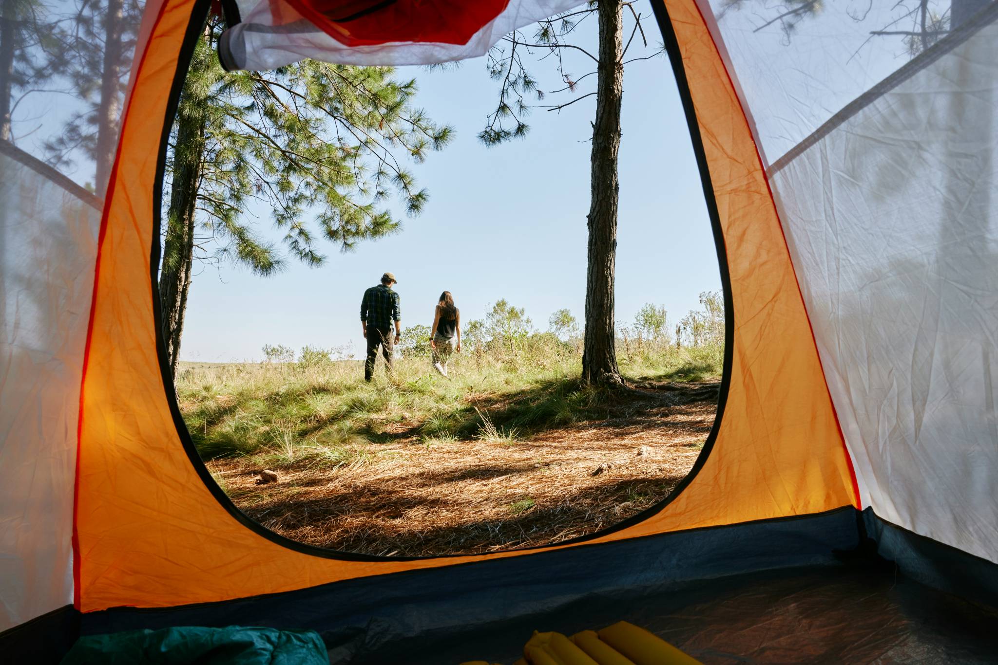 Camping in australia.