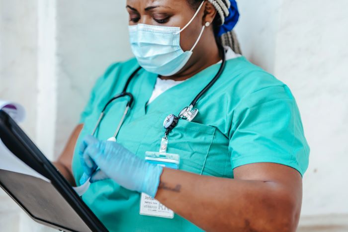 Registered nurse in high demand in Australia.