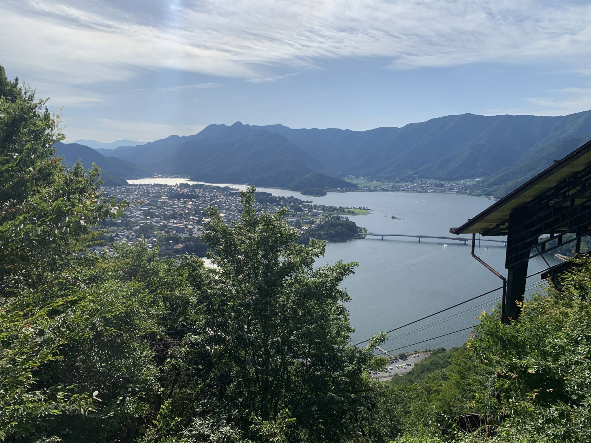 Mount fuji ropeway view