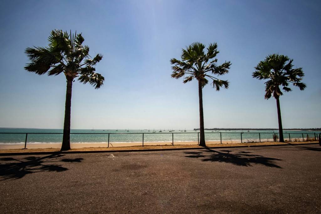 Darwin foreshore downtown Darwin