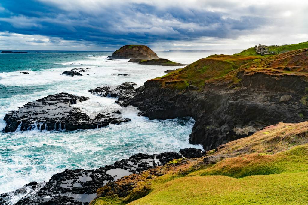 Nobbies boardwalk at Phillip Island.