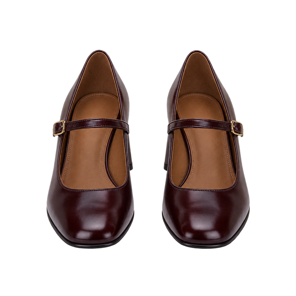 Oxblood Mary Janes
