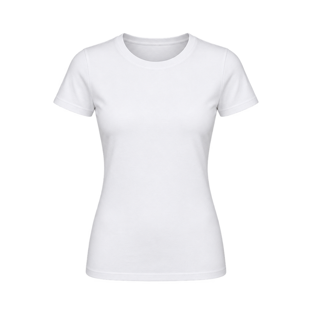 Hvid basic T-shirt