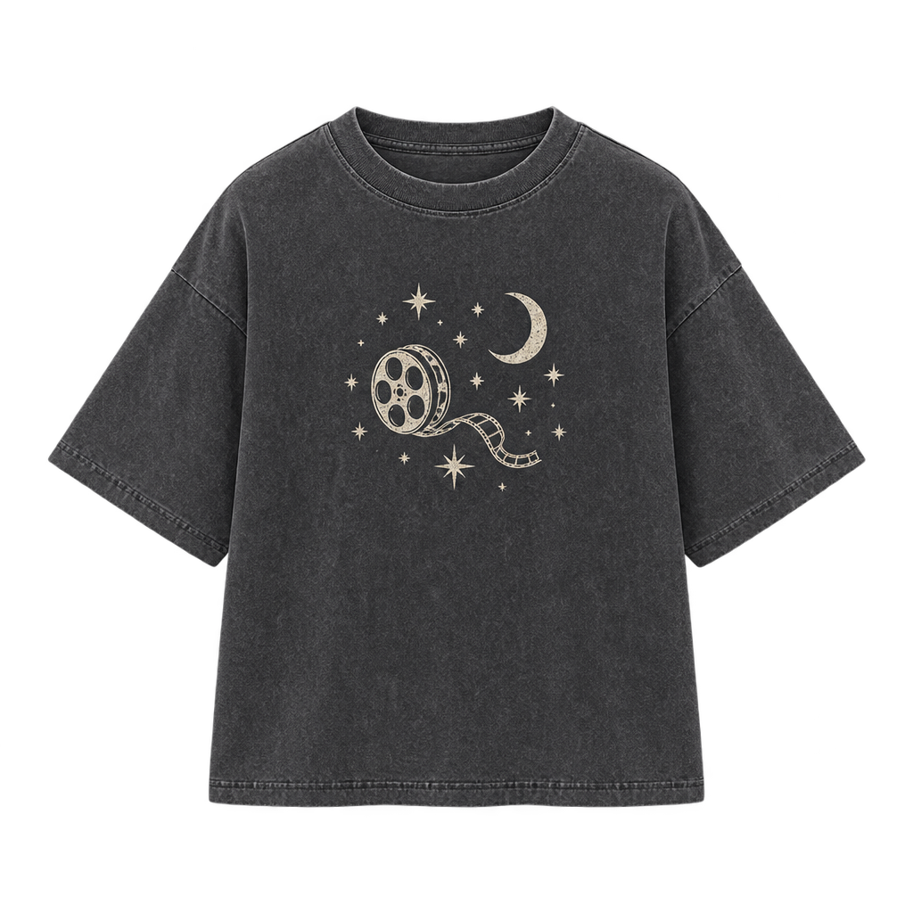 Vasket cinema-T-shirt
