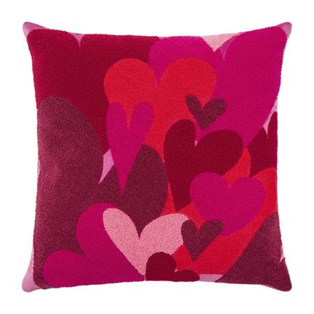 Pude: HEARTS EMBROIDERY