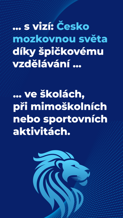 Mobilní aplikace #ČESKObudoucnosti – ukázka obrazovky