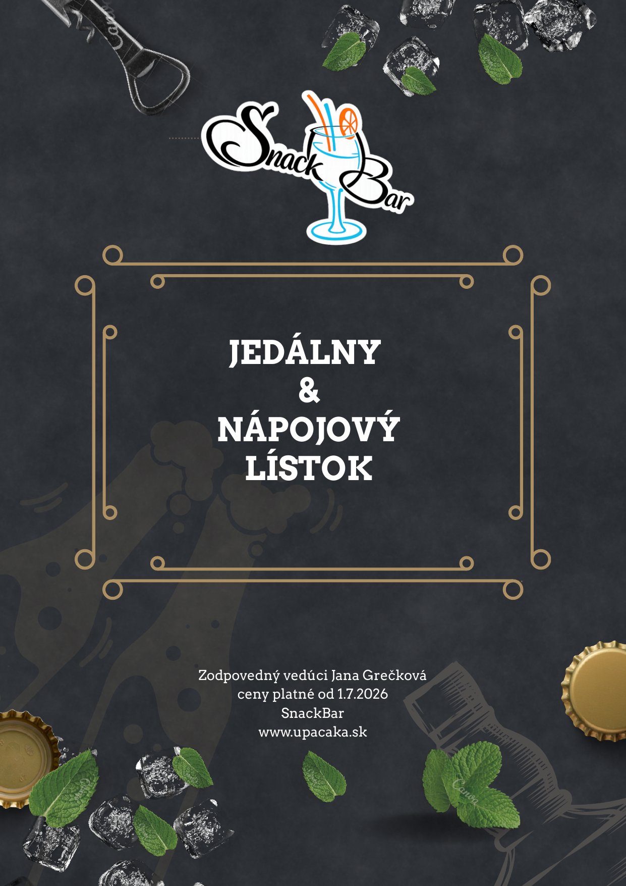 Jedálny lístok