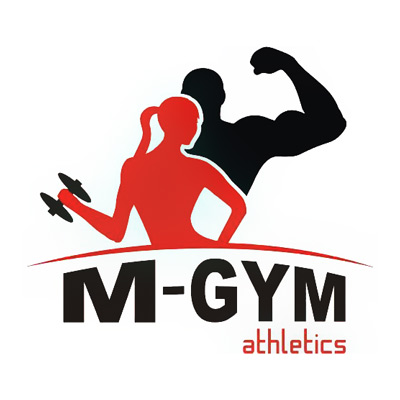 M-Gym athletics logo