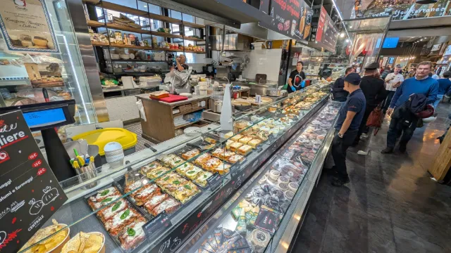 Mercato Centrale Roma: tržnice s jídlem na nádraží Termini