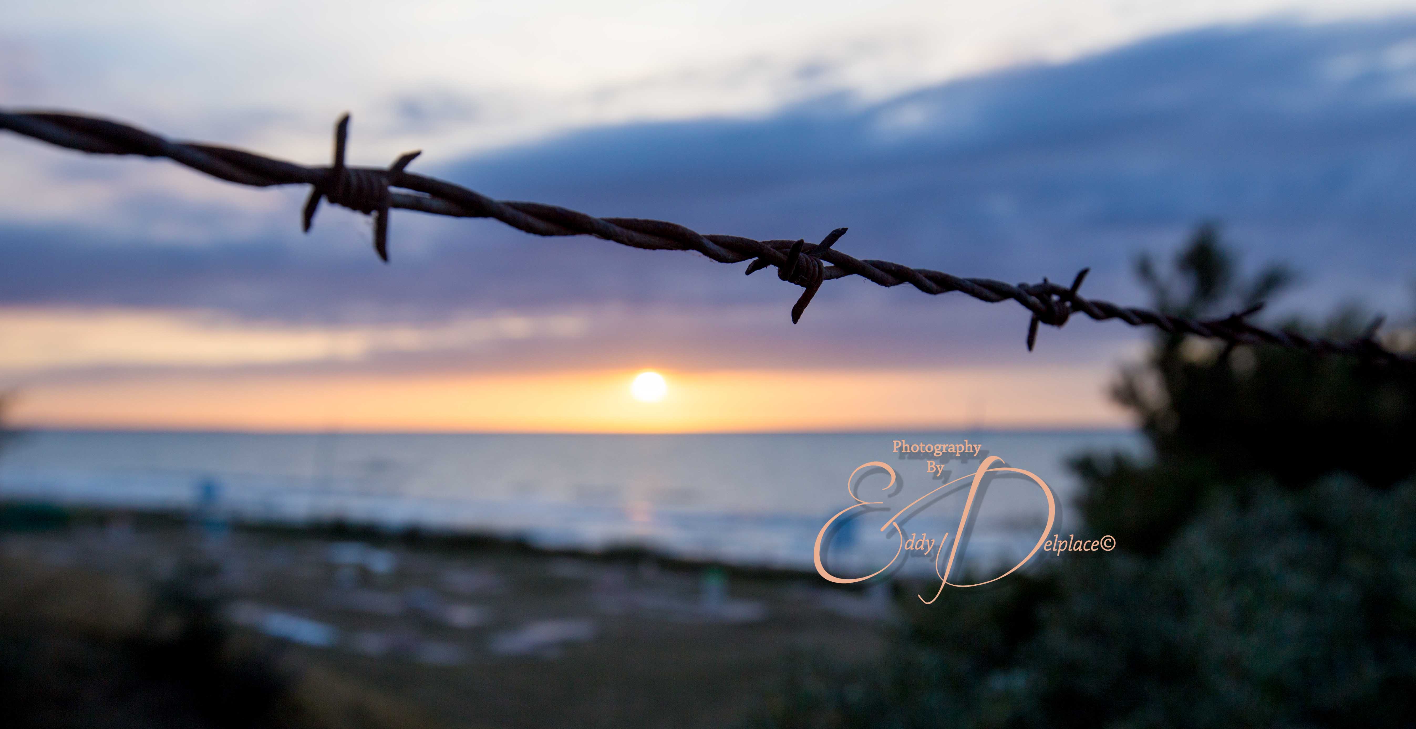 Zonsondergang Cabourg