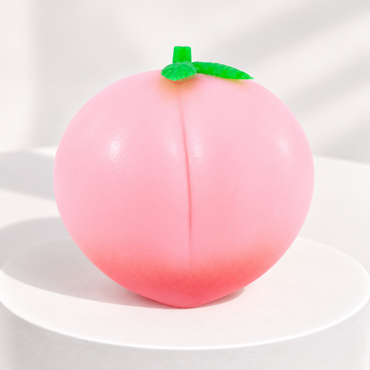 Peach Squishy Stress Relief Toy