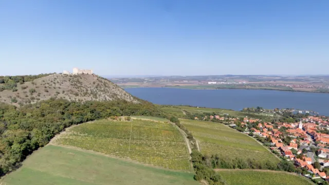 Děvičky – zřícenina královského hradu nad Pavlovem