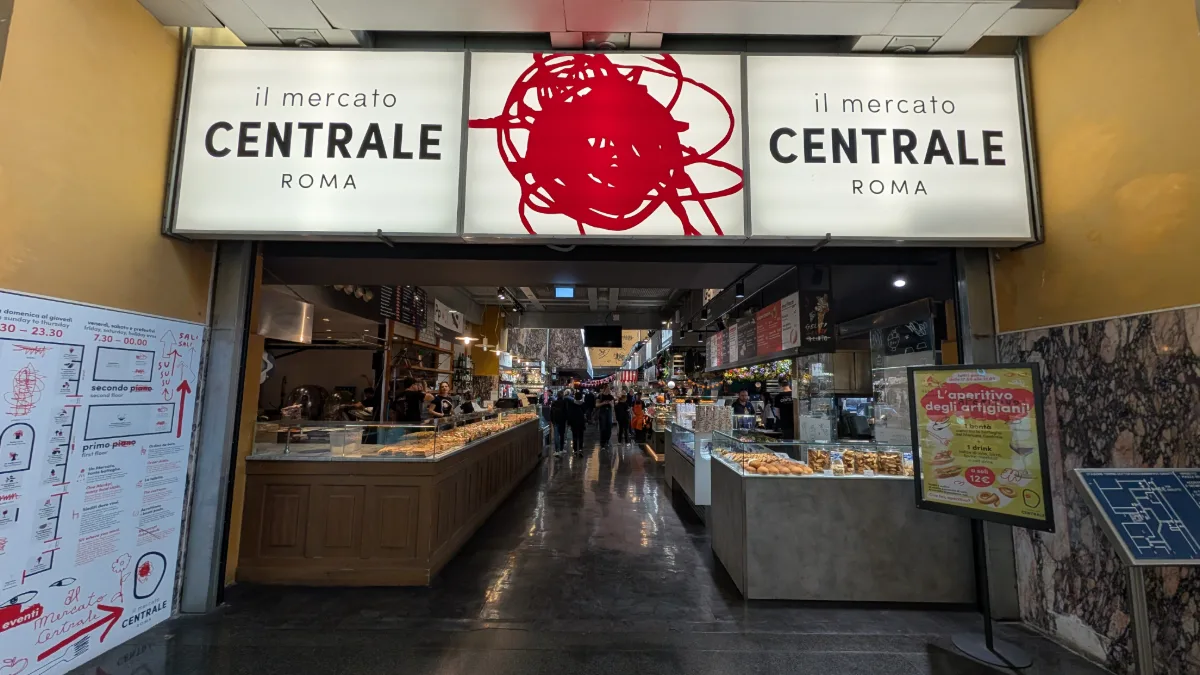 Mercato Centrale Roma: tržnice s jídlem na nádraží Termini