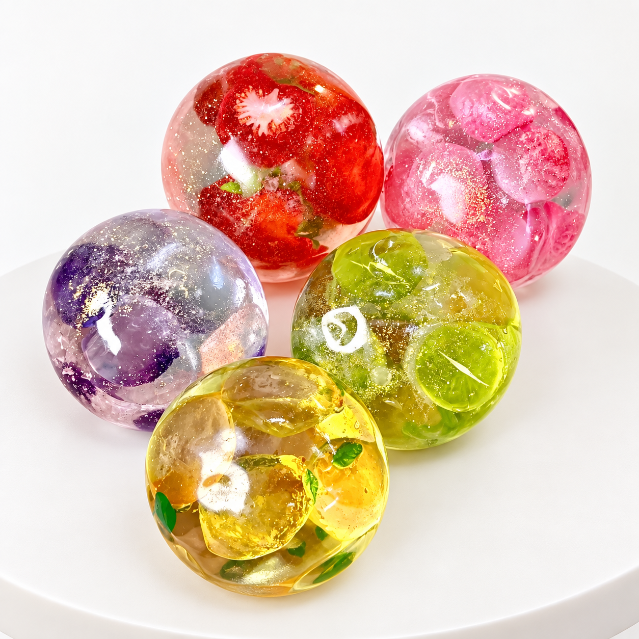 Fruit Ball Squishy Stress Relief Toy