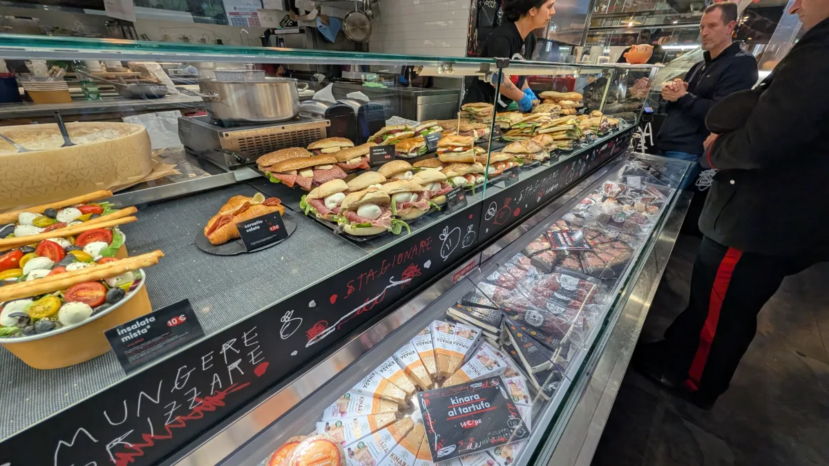 Mercato Centrale Roma: tržnice s jídlem na nádraží Termini