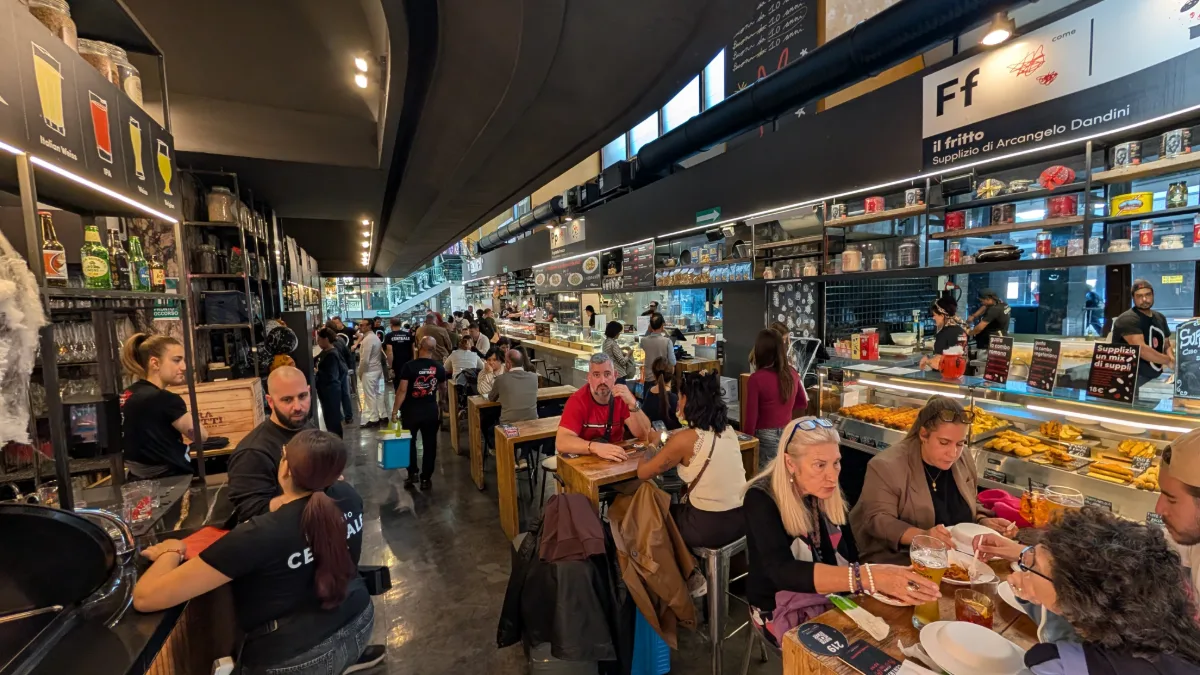 Mercato Centrale Roma: tržnice s jídlem na nádraží Termini
