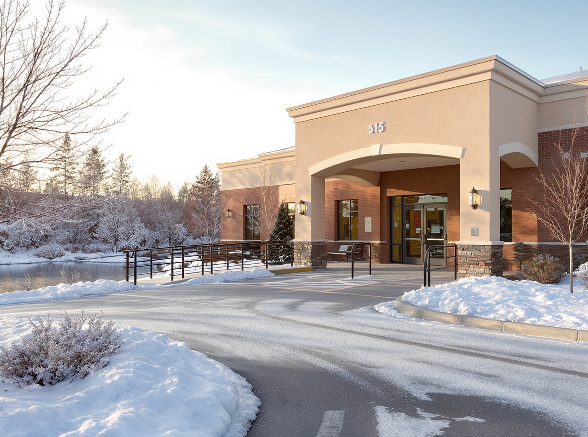 Heated driveway system - Assisted Living Facility