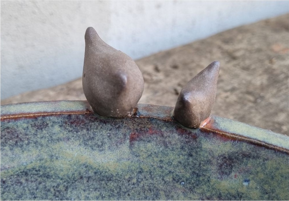 Drinkschaal met vogeltjes, miniatuur 11