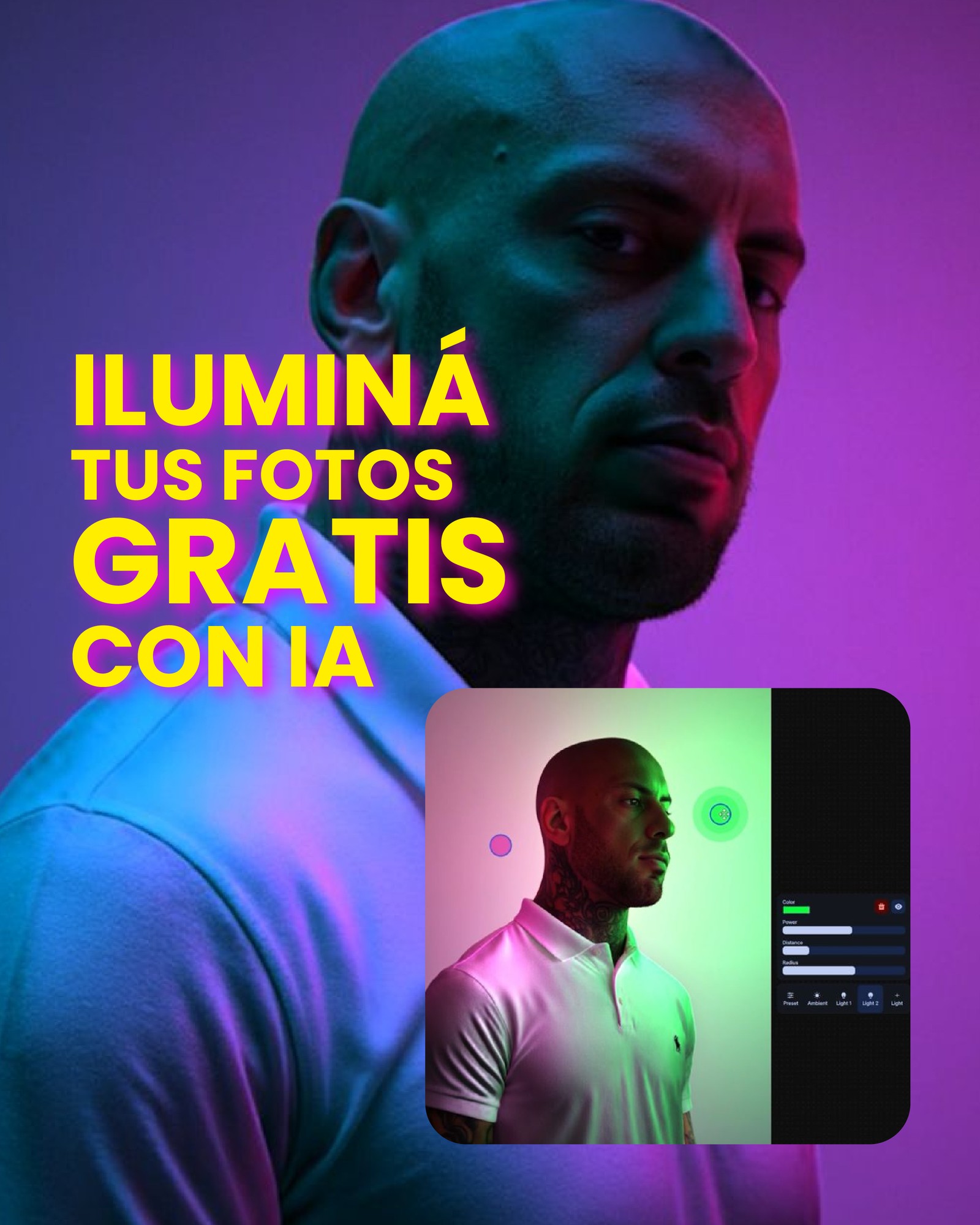 Iluminá tus Fotos Gratis con IA