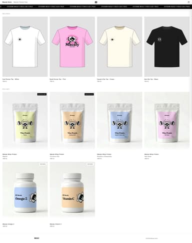 Macaly Merch Eshop