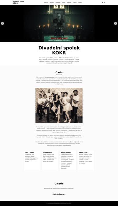 Divadelní spolek KOKR Web