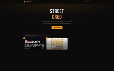 Streetfood Credibility