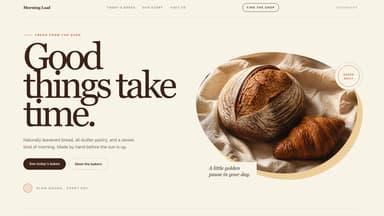 Bakery Website