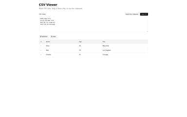 CSV Viewer