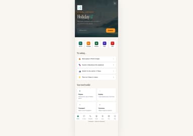 Holiday AI Platform