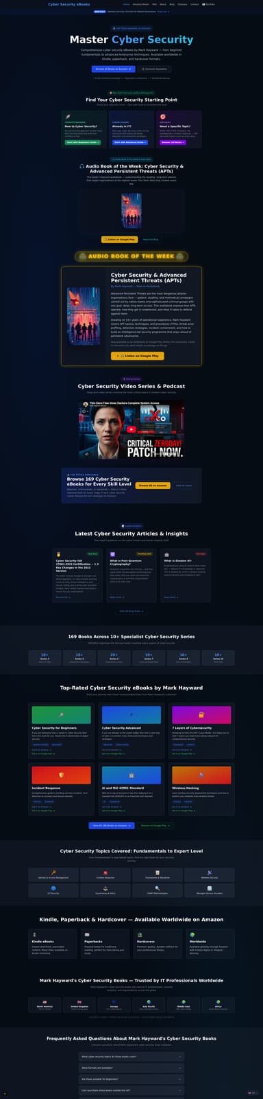Cyber Security Books