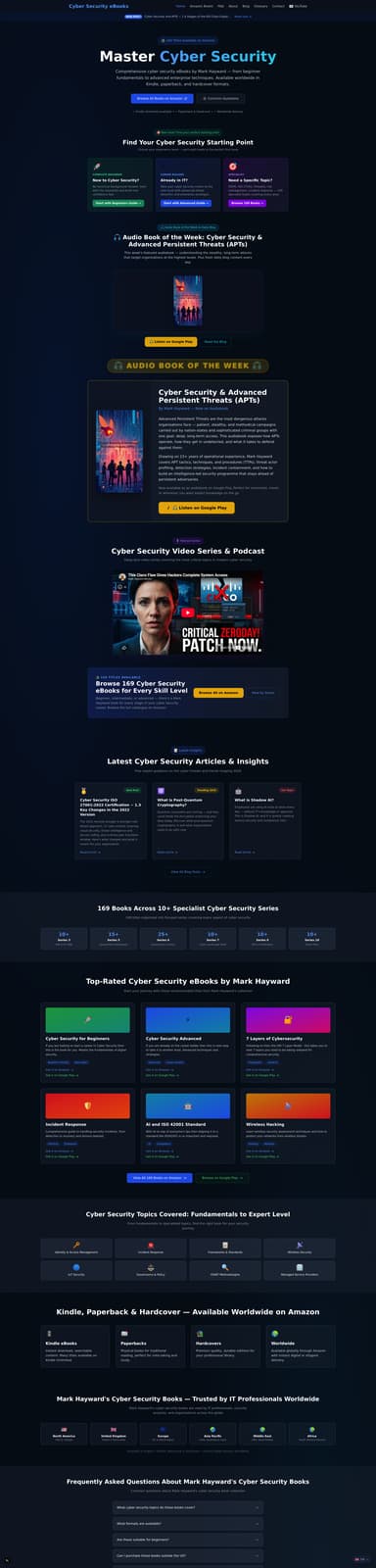Cyber Security Books