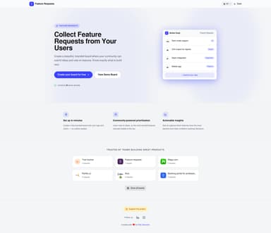 Feature Request Hub