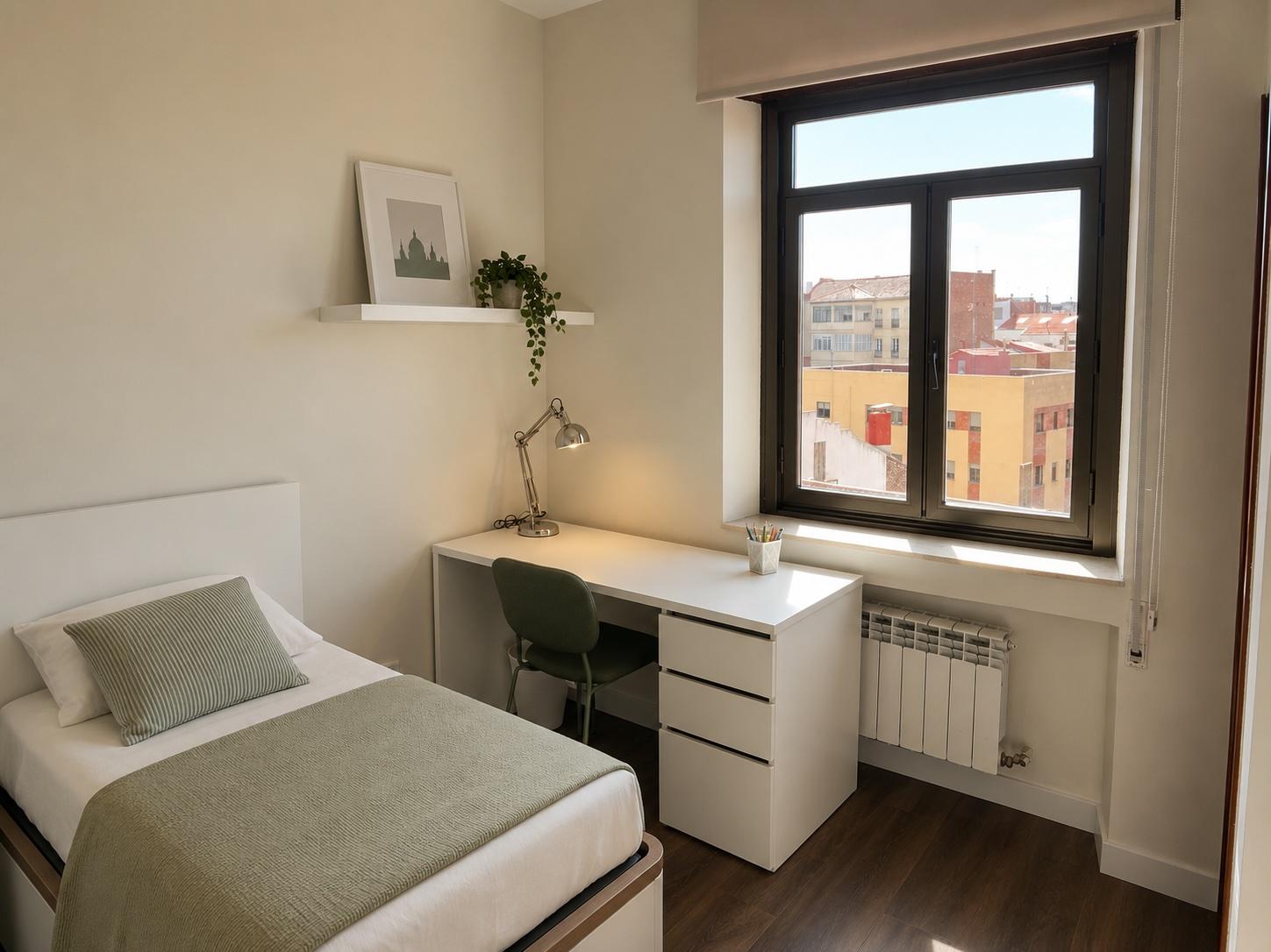 Habitación individual del Colegio Mayor San Juan Evangelista