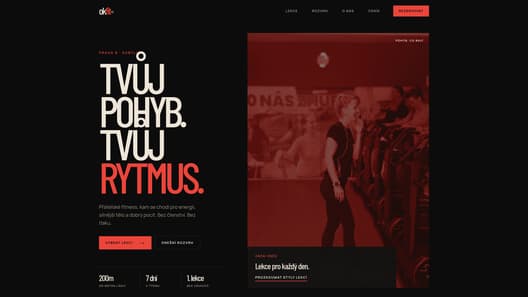 Moderní Fitko Web