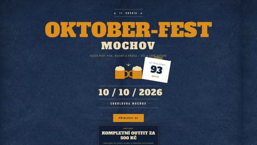 Oktober-fest Mochov - 10/10/2026