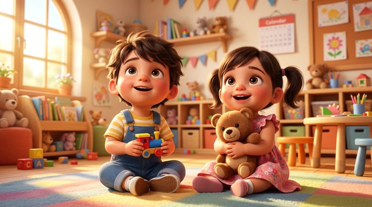 Niños felices
