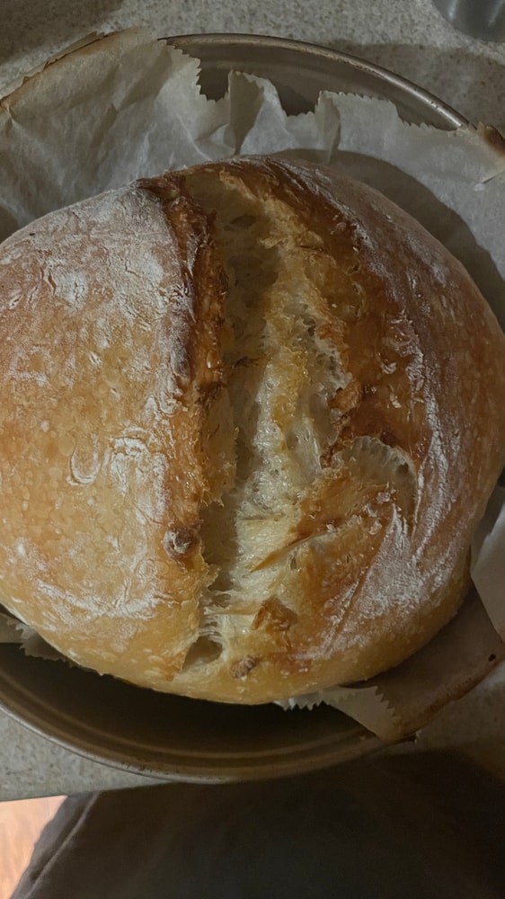 A recent bake, after practicing the techniques