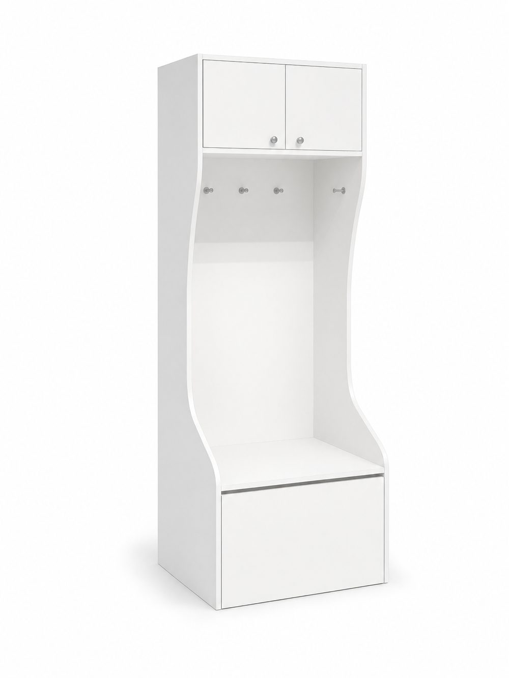 Cabinic Bench Three-door